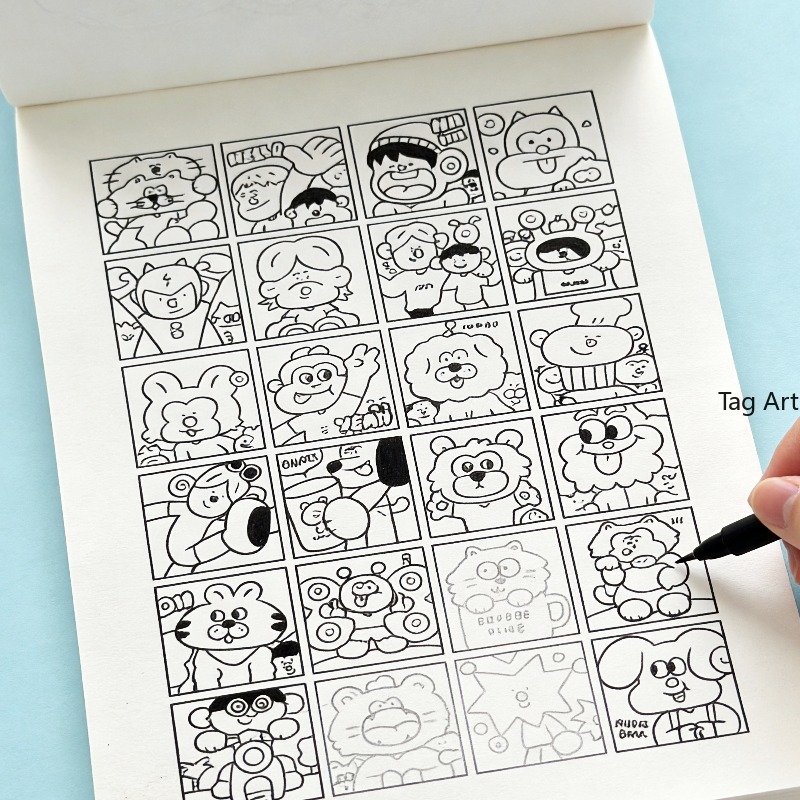 كتاب تلوين إبداعي لتخفيف التوت - مراجعة Food And Snacks Coloring Book Bold And Easy وسعره