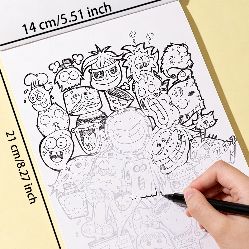 كتاب تلوين يدوي الصنع للبالغين - مراجعة Food And Snacks Coloring Book Bold And Easy وسعره