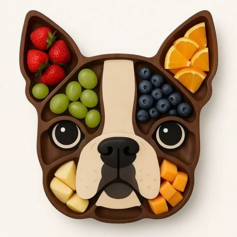 صينية تقديم طعام على شكل كلب،  - مراجعة Food Platter Snacks وسعره